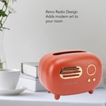 Retro Radio Tissue Box Practical Vintage Radio Tissue Box For Kitchen For