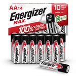 Energizer AA Batteries, Max, 14 Pack, Double A Battery Pack - (Packaging May Vary)