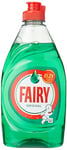 Fairy 500300 Washing Up Liquid Original PM £1.29 383ml (Q), Aluminium, White