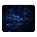 Mousepad Computer Notepad Office Technology Blue Abstract of Digital Technologies Circuit Matrix Computer Home School Game Player Computer Worker Inch