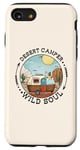 Coque pour iPhone SE (2020) / 7 / 8 Rétro Desert Camper Wild Soul Cactus Paysage Camping