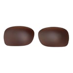 Walleva Brown Polarized Replacement Lenses For Ray-Ban RB4068 60mm Sunglasses