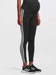 adidas Sportswear Women's Sportswear Maternity Leggings - Black/White, Black/White, Size Xs, Women