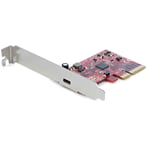 StarTech.com 1-Port USB 3.2 Gen 2x2 PCIe Card - USB-C SuperSpeed 20Gbps PCI E...