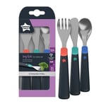 Tommee Tippee Big Kids First Cutlery Set (12m+) 3pcs