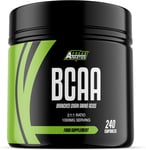 BCAA Amino Acid Support 240 Capsules - 500Mg BCAA Tablets 1000Mg per Serving - 2