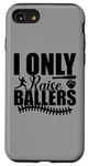 Coque pour iPhone SE (2020) / 7 / 8 I Only Raise Ballers Joueurs de Softball Garçons Filles Femmes Hommes