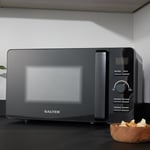 Salter 20 L Digital 800W Microwave 60-Min Timer 27cm LED Display Kuro - New