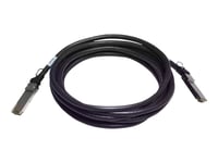 HPE X242 Direct Attach Copper Cable - Câble réseau - QSFP+ pour QSFP+ - 5 m - pour HPE Aruba 2930M 24, 8325-32C, 8325-48Y8C; CX 10000, 8360-12C V2, 8360-16Y2C V2