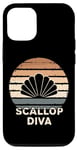 iPhone 15 Pro Scallop Season Scalloping Design for a Scallop Diva Case