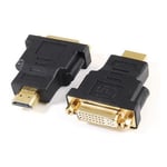 HDMI til DVI-adapter GEMBIRD A-HDMI-DVI-3 Sort