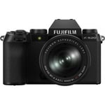 Fujifilm X-S20 systemkamera, svart + 18-55 mm objektiv