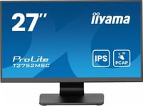 IIYAMA T2752MSC-B1AG 27inch IPS Bonded PCAP 10P Touch with AG and Anti-Finger print coating 1920x1080 Flat Bezel