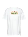 Fruit Checkerboard Box Logo Over D Sport T-shirts & Tops Short-sleeved White VANS
