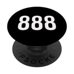 Nombre d'ange 888 Numérologie Nombre spirituel mystique PopSockets PopGrip Interchangeable