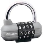 MASTER LOCK Master Lock Programmerbar Kombination Hänglås 64mm - För Sport Skåp, Skåp
