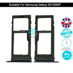 For Samsung Galaxy S9 G960f Sim & Micro Sd Card Tray Holder & Free Sim Pin