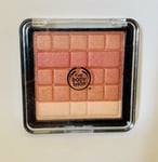 The Body Shop Bronze Shimmer Waves 03 Coral Highlighter Blusher Palette New Rare