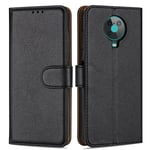 Case Collection Premium Leather Folio Cover for Nokia G20 / Nokia 6.3 Case Magnetic Closure Full Protection Book Design Wallet Flip with [Card Slots]& [Kickstand] for Nokia G20 / Nokia 6.3 Phone Case