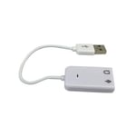 CABLING® Carte son cable externe USB jack micro + casque pour pc, mac