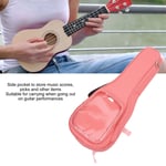 (Pink)BROLEO Acoustic Guitar Case Large Capacity Guitar Storage Backpack