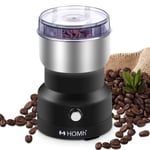 Coffee Grinder Electric Spice Grinder 150W - Stainless Steel Blades & Overheat Protection Coffee Mill Grinder for Coffee Bean, Nut, Spices, Seeds, Grains