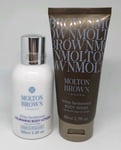 Molton Brown White Sandalwood Nourishing Body Lotion 100ml & Body Wash 80ml