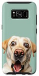 Galaxy S8 Funny Labrador Retriever Taking a Selfie Dog Mom Puppy Dad Case