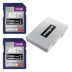 Integral Carte SD 512 Go Premium 4 K Haute Vitesse SDXC jusqu'à 100 Mo/s V30 UHS-I U3 Noir INSDX512G-100/80V30
