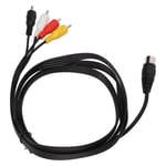 DIN 5 Pin Male To 4RCA Male Cable Pure Copper Wire Core Sound Adapter Cable GSA