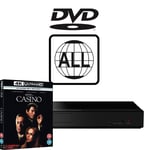 Panasonic Blu-ray Player DP-UB154EB-K MultiRegion for DVD inc Casino 4K UHD