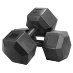 Dumbbells Set 2x10 kg Heavy Dumbbell Weight Set for Home Gym Strength Training 