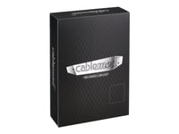Cablemod Pro Series Modmesh C-Series Axi, Hxi & Rm Cable Kit - Strömkabelsats - Formpressad - Svart, Ljusgrön
