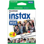 Fujifilm 16026642 Instax Wide Film Twin Pack (Multi)