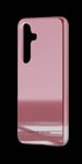 Ideal of Sweden Clear Case Mid Samsung Galaxy S24 - Mirror Rose Pink