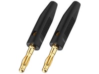 Monacor Bp-30G/Sw, Banan, Sort, Guld, Pvc, Guld