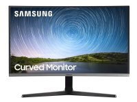 Samsung C27R500FHP - CR50 Series - LED-skjerm - kurvet - 27 (26.9 synlig) - 1920 x 1080 Full HD (1080p) @ 60 Hz - VA - 300 cd/m² - 3000:1 - 4 ms - HDMI, VGA - mørkeblå/grå