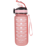 Hollywood Motivational Bottle - Vattenflaska Ljusrosa