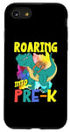 Coque pour iPhone SE (2020) / 7 / 8 Roaring Into Pre-K Dinosaur Back To School Sac à dos T-Rex