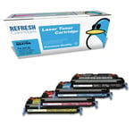 Refresh Cartridges Value Pack 501A/503A BK/C/M/Y Toners Compatible With HP