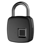 Kurphy P30 Smart Fingerprint Padlock Keyless USB Rechargeable Quick Unlock Door Lock Metal Self Developing Chip