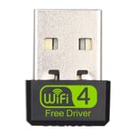 Dcolor WiFi USB WiFi USB Free Driver WiFi Dongle 150Mbps Network Card Ethernet Wi-Fi Receiver for PC