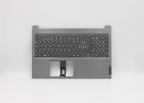 Lenovo ThinkBook 15-IIL Keyboard Palmrest Top Cover Swiss Grey 5CB0W45414