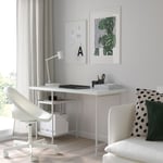 IKEA IKEA LAGKAPTEN / SPÄND skrivbord, vit, 120x60 cm, cm 120x60 cm