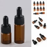 Mini Empty Container Perfume Bottle Makeup Portable Aromatherapy B Brown 2ml