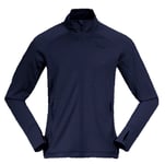 Bergans Men's Ulstein Wool Jacket Navy Blue XL, Navy Blue