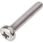 500 st Maskinskruv lsh A2 pz 6x12 500