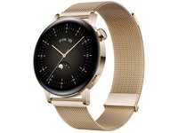 Huawei | Klocka GT 3 (42mm) - Smartwatch med rem - handledsstorlek: 120-190 mm - Guld