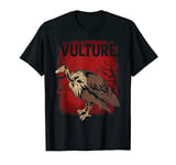 Creepy Bird Carrion Vulture Scavenger Animal Scary Vulture T-Shirt