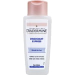 Dissolvant express, formule ultra-efficace même sur vernis foncéssans acétone, tous types d'ongles.